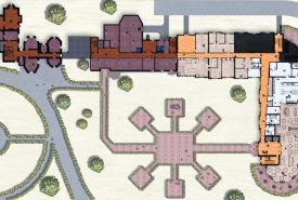 American Addiction Centers architectural grounds layout