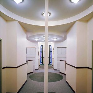 Seton Hall University seminary hallway