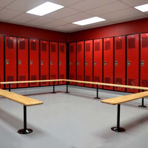 Boverini Stadium Team Room